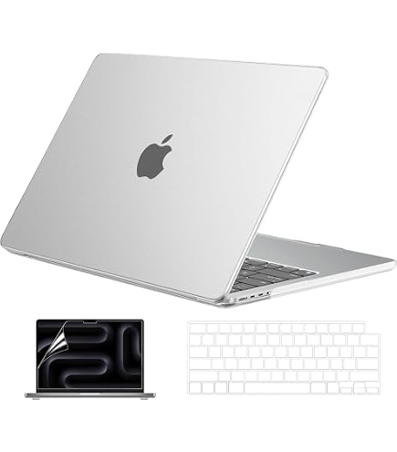 Amazon.com: Crystal Clear Case for MacBook Pro 14-inch Laptop M5